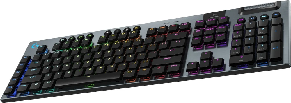 Klaviatūra Logitech G915 X LIGHTSPEED - belaidė G KB- Juodas-EU-EMEA28I-935