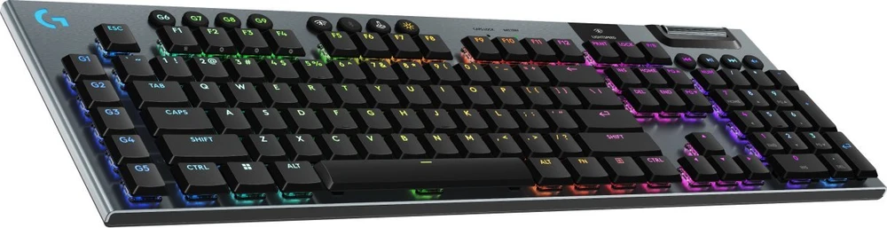 Logitech G915 X Lightspeed Belaidė klaviatūra žaidimams Juodas (DE)