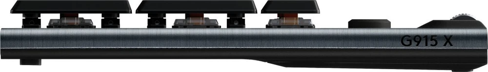 Logitech G915 X Lightspeed Belaidė klaviatūra žaidimams Juodas (DE)