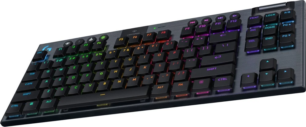 Klaviatūra Logitech G915 X LIGHTSPEED TKL - belaidė G KB-Juodas-DEU-EMEA28I-935