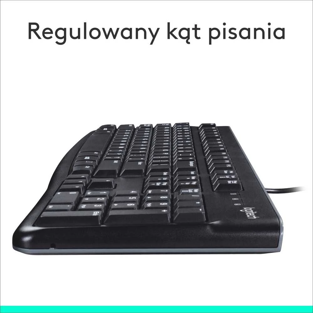 Logitech klaviatūra K120 su laidu, US išdėstymas