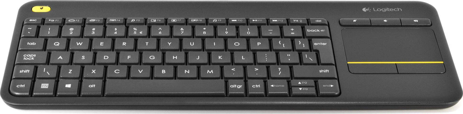 Belaidė klaviatūra Logitech K400 Plus, juoda