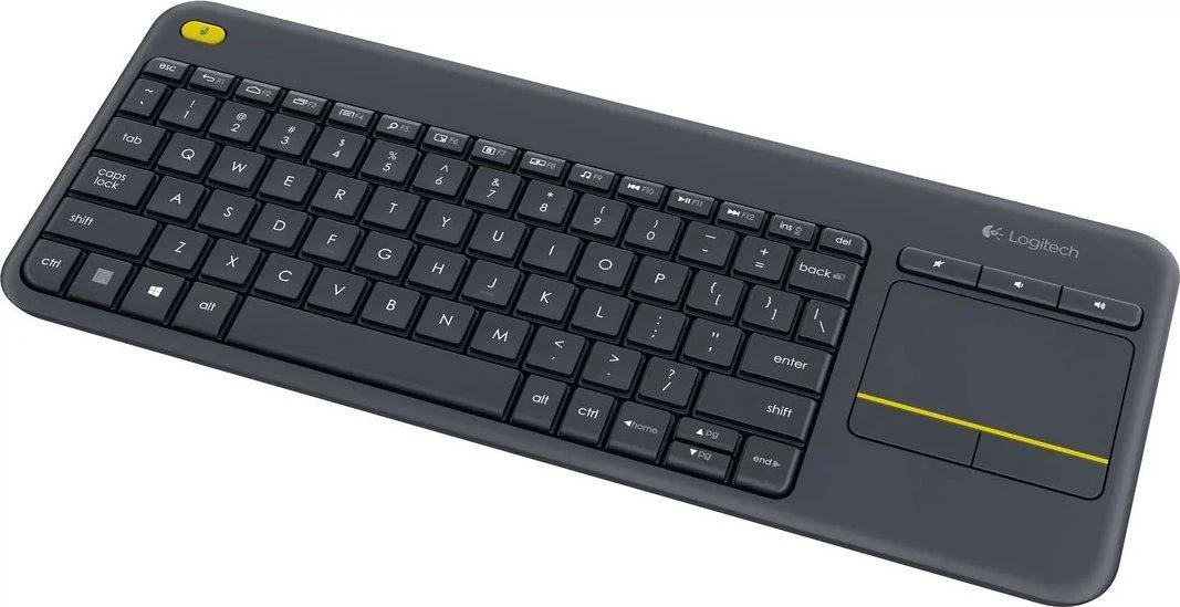 Belaidė klaviatūra Logitech K400 Plus, juoda
