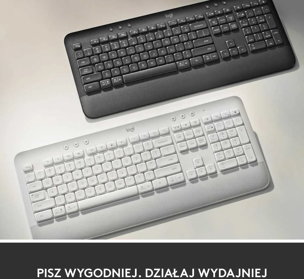 Klaviatūra Logitech Signature K650, Grafito spalvos, JAV tarptautinis išdėstymas (Qwerty)