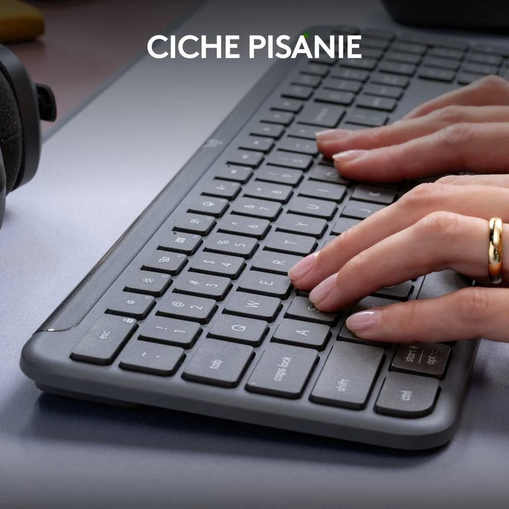 Klaviatūra Belaidė pelė „Logitech K950“ (pilno dydžio)