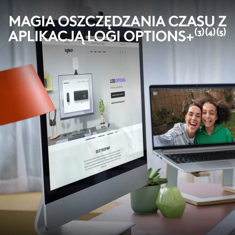 Klaviatūra Belaidė pelė „Logitech K950“ (pilno dydžio)