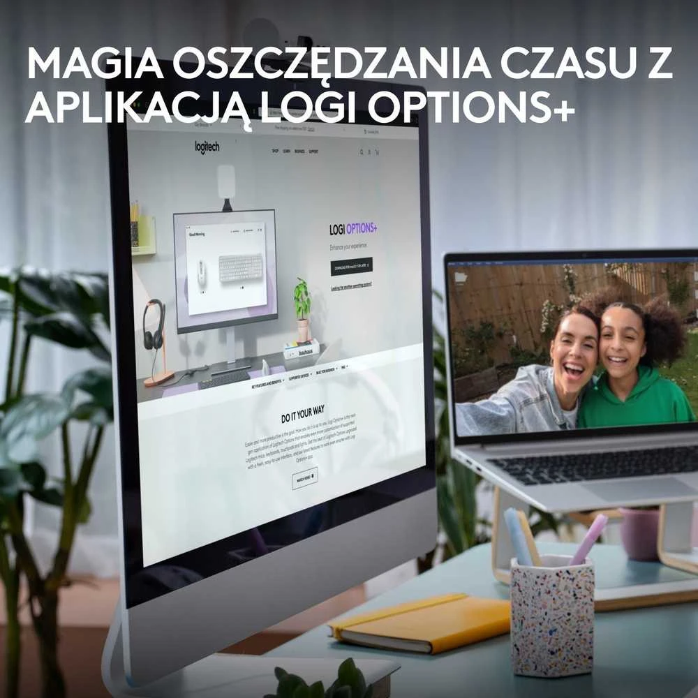Logitech klaviatūra 920-012466 / K950 Signature Slim balta