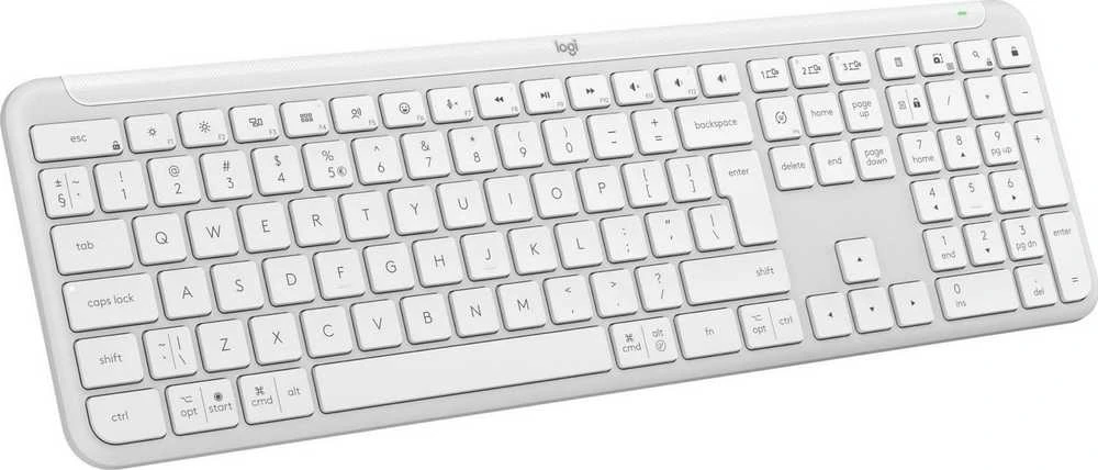 Logitech klaviatūra 920-012466 / K950 Signature Slim balta