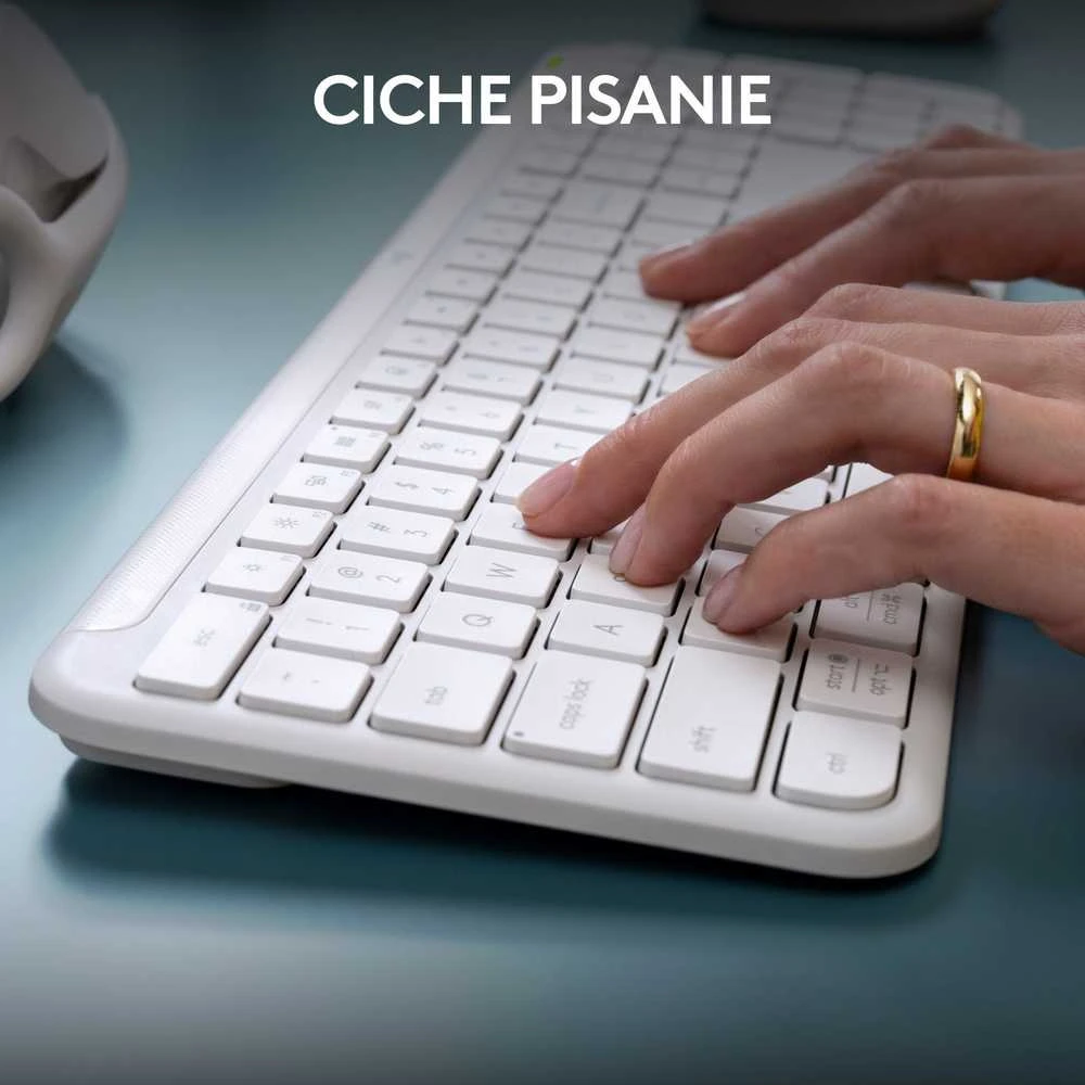 Logitech klaviatūra 920-012466 / K950 Signature Slim balta