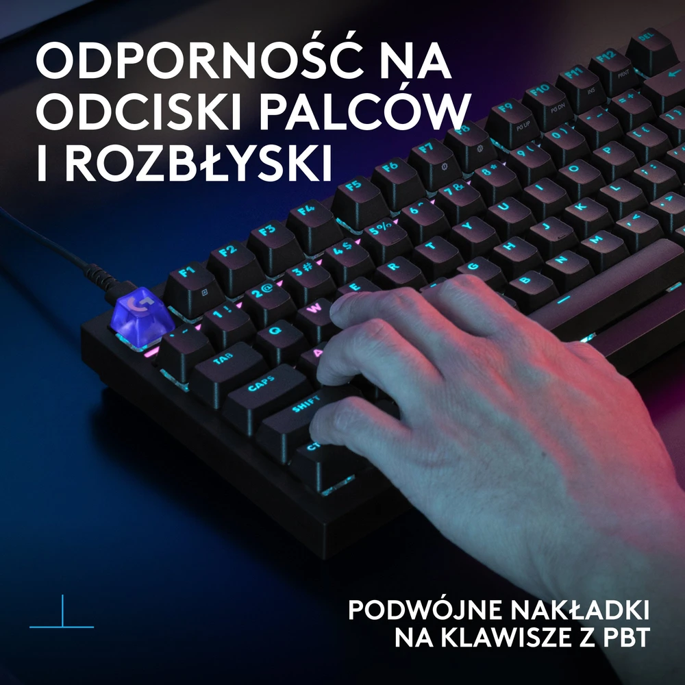 Klaviatūra žaidimai Logitech G316 X 98 laidinis mechaninis backlit juoda