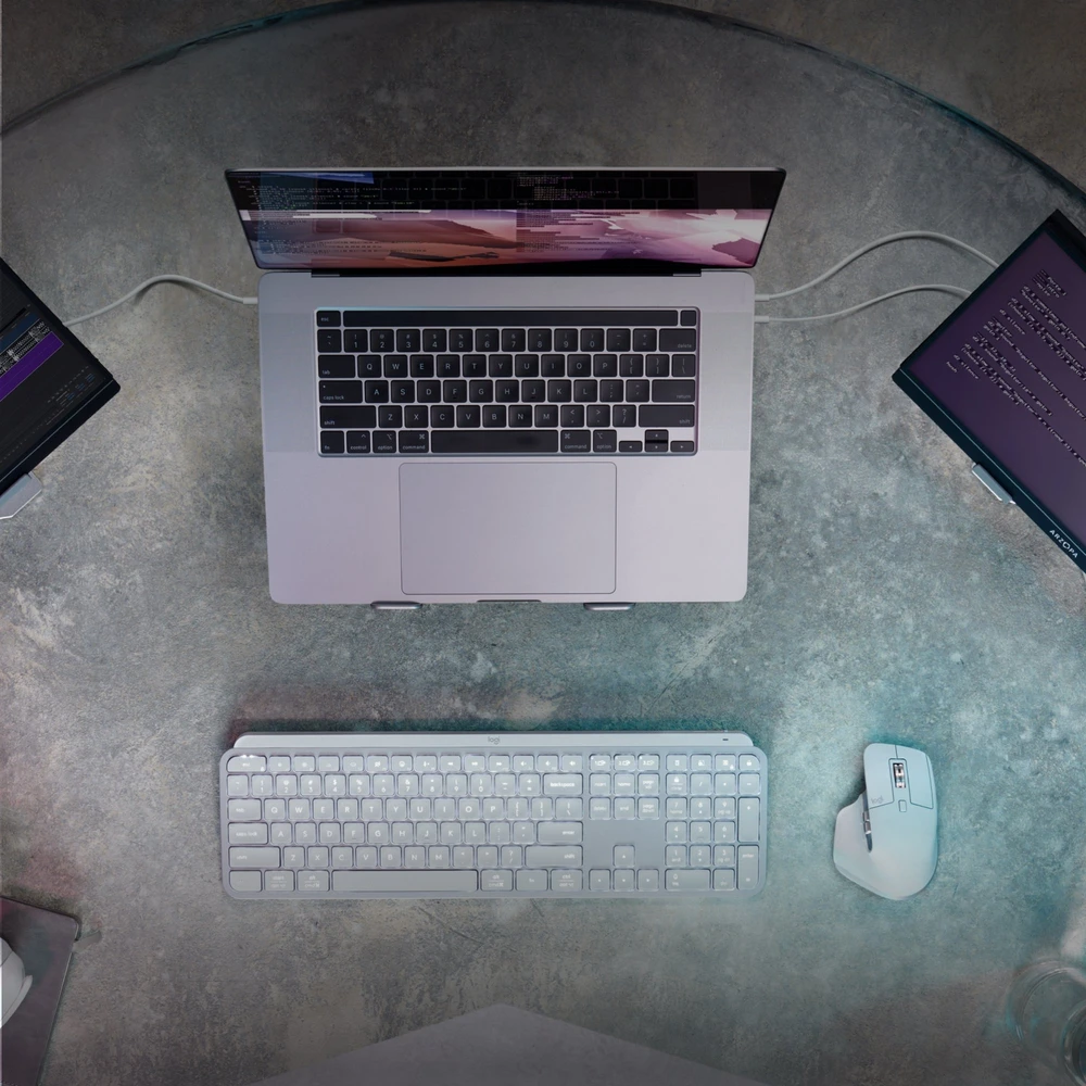 Belaidė klaviatūra Logitech MX Keys S, Išdėstymas: Belgų k. (Azerty)