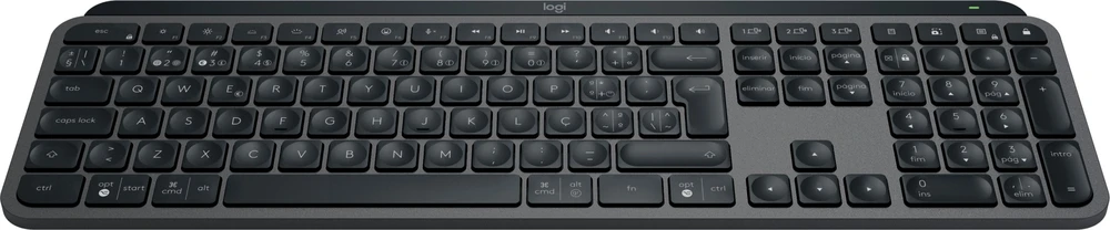 Klaviatūra Logitech MX KEYS S - GRAPHITE - PTG - BT - - N/A - MEDITER-412