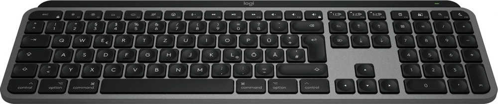Klaviatūra Logitech MX KEYS S FOR MAC - SPACE Pilkas - DEU - EMEA 28-935