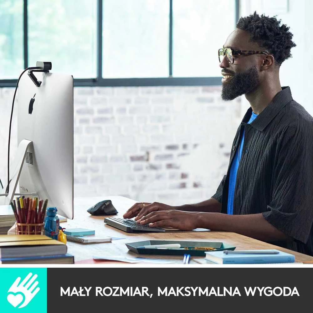 Minimalistinė Belaidė Klaviatūra su apašvietimu Logitech MX Keys Mini, Rožinės spalvos, US tarptautinis (Qwerty) išdėstymas