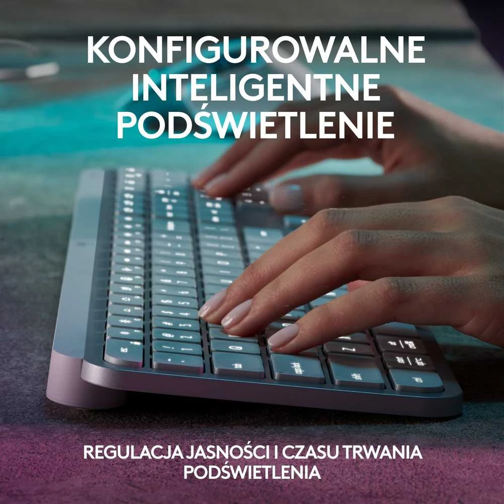 Belaidė klaviatūra Logitech MX Keys S, Išdėstymas: US (Qwerty)