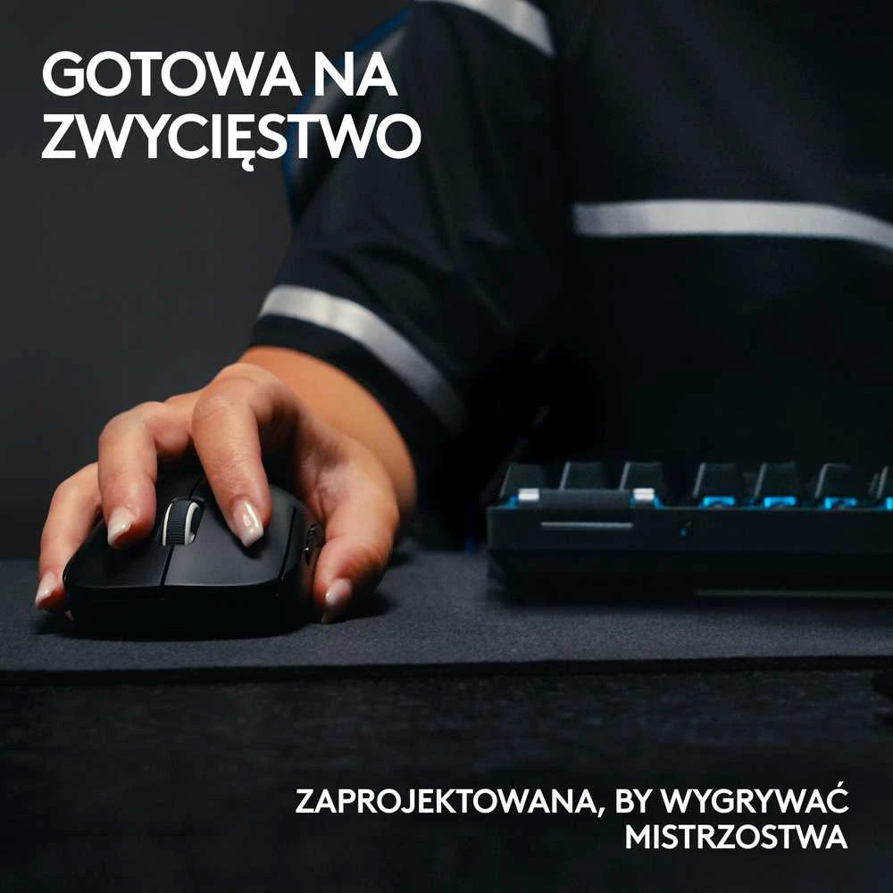 Žaidimų klaviatūra Logitech G Pro X TKL Lightspeed, US išdėstymas, Baltos spalvos