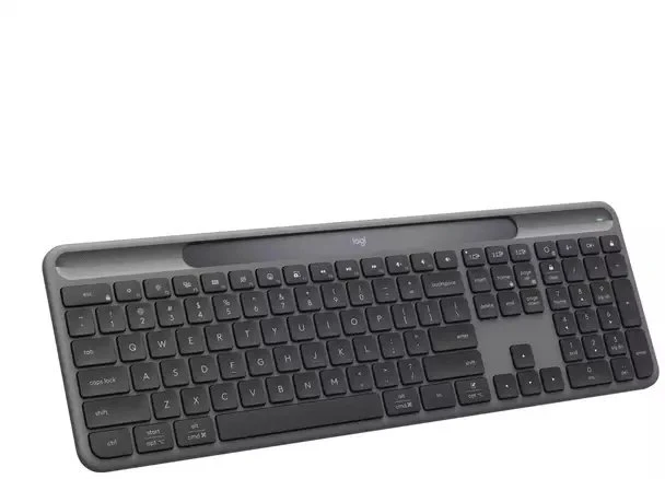 Klaviatūra Logitech Slim Solar + verslui QWERTZ