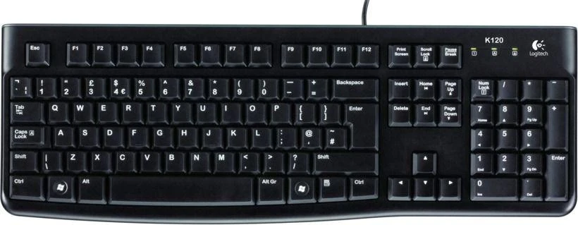 Logitech K120 Klaviatūra - CZECH LAYOUT