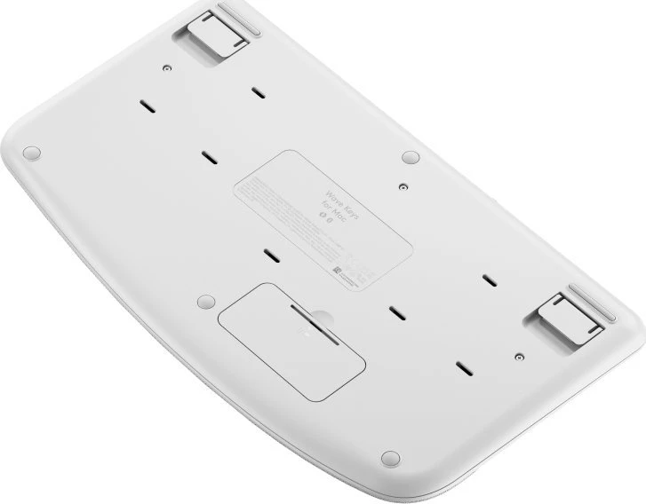 Klaviatūra Logitech WAVE KEYS FOR MAC belaidė ERGO - KEYB-OFFWHITE-DEU-CENTRAL-419