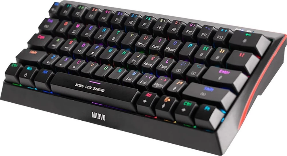 Klaviatūra Marvo KG962 60% su RGB (US,