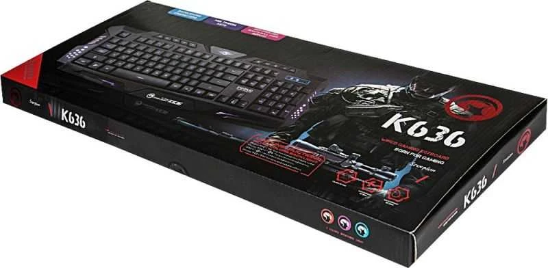 MARVO K636 klaviatūra žaidimams, EN