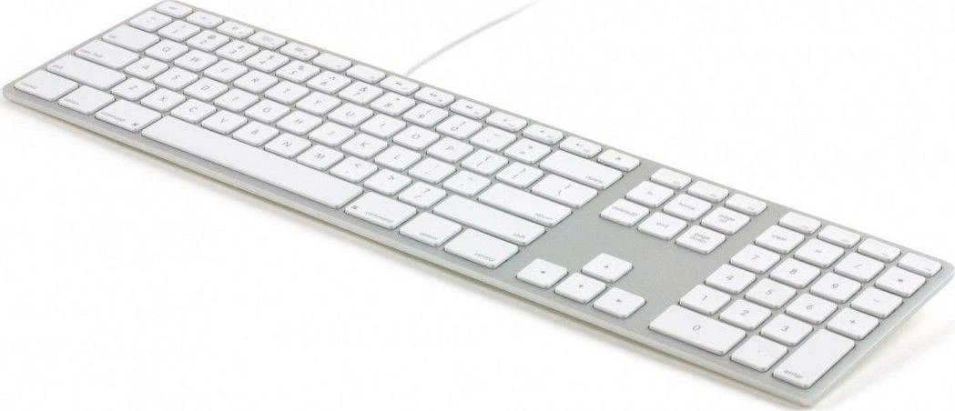 Matias Klaviatūra aliuminio Mac apšvietimas RGB Sidabrinis