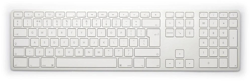 Matias Klaviatūra aliuminis Mac bluetooth Sidabrinis