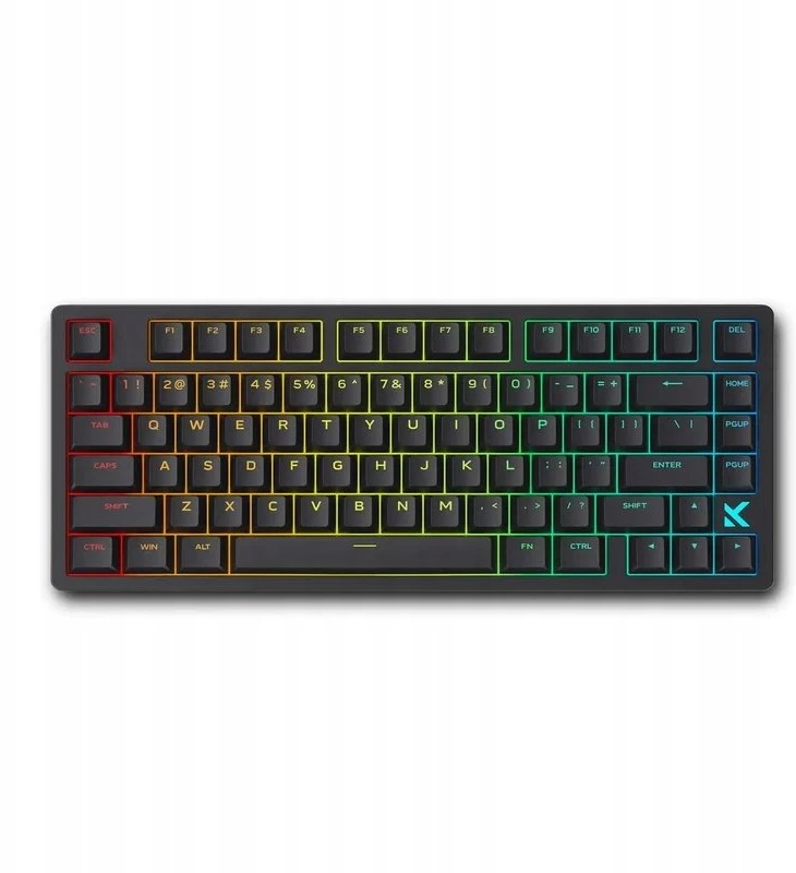 MCHOSE Jet 75 laidinė magnetinė žaidimų klaviatūra | US | Kailh God Switch | Juodas