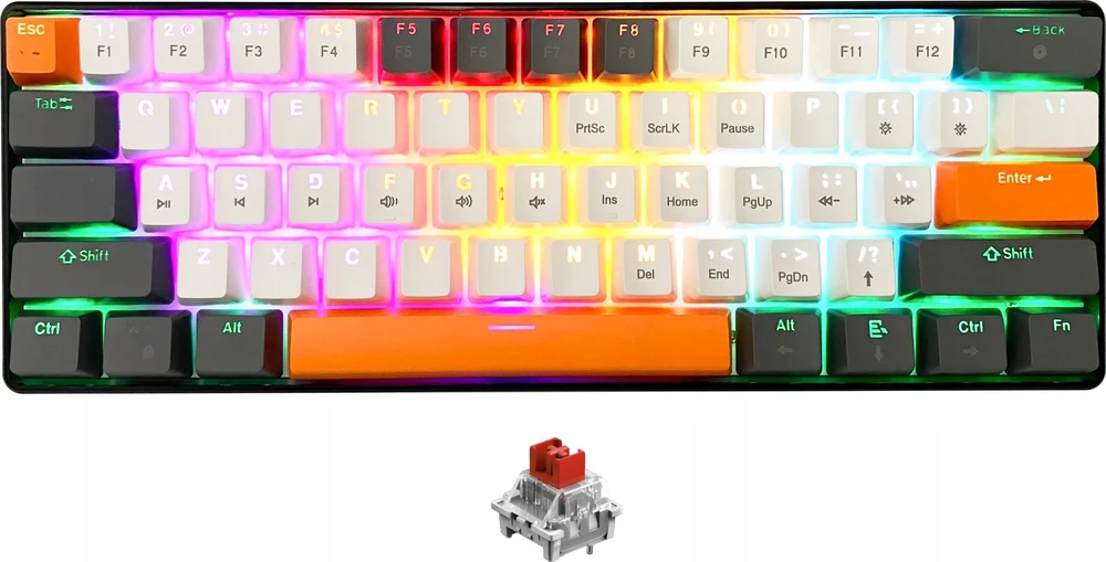 MEDIA-TECH Mechaninė klaviatūra 60% MT1258