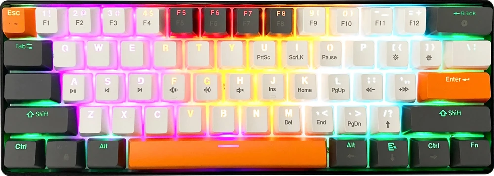 MEDIA-TECH Mechaninė klaviatūra 60% MT1258