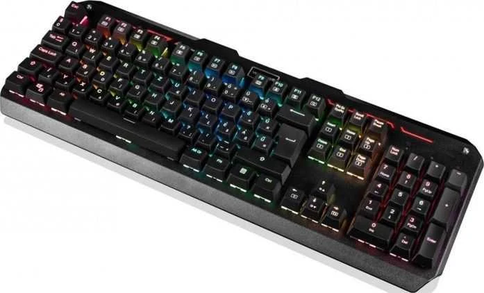 Klaviatūra Modecom Volcano Hammer Brown jungiklis (K-MC-HAMMER-U-BROWN-RGB-DE)