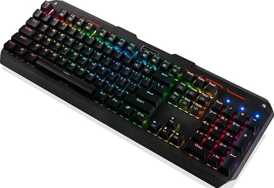 Klaviatūra Modecom Volcano Hammer Outemu Mėlyna (K-MC-HAMMER-U-Mėlynas-RGB-DE)