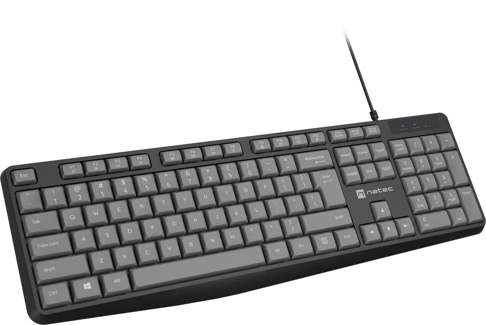 Natec Klaviatūra, Nautilus, US išdėstymas, Slim