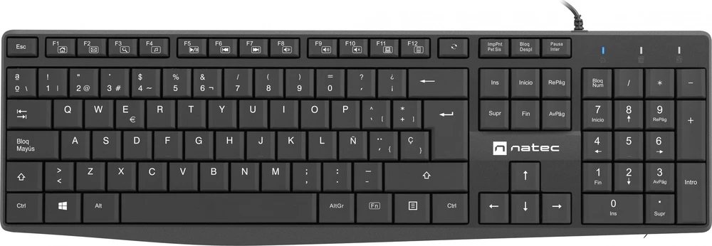 Klaviatūra Natec NKL-1948 Ispaniška Qwerty