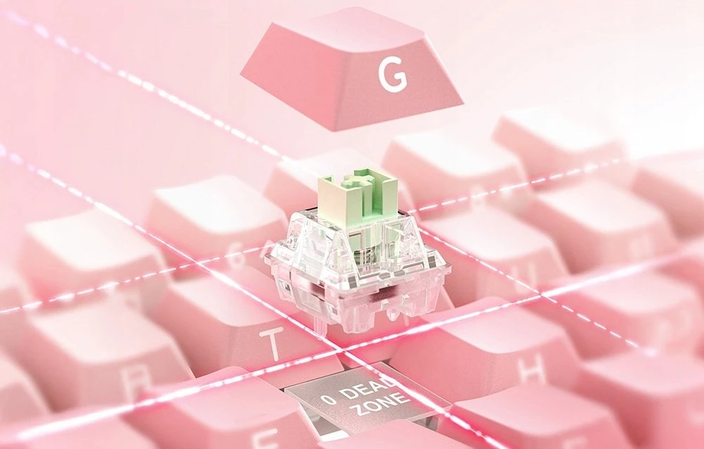 ONIKUMA G69 Klaviatūra (pink) (QWERTY)