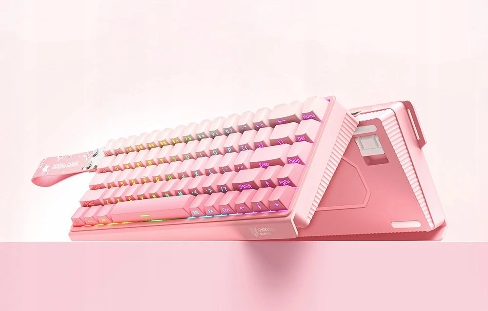 ONIKUMA G69 Klaviatūra (pink) (QWERTY)