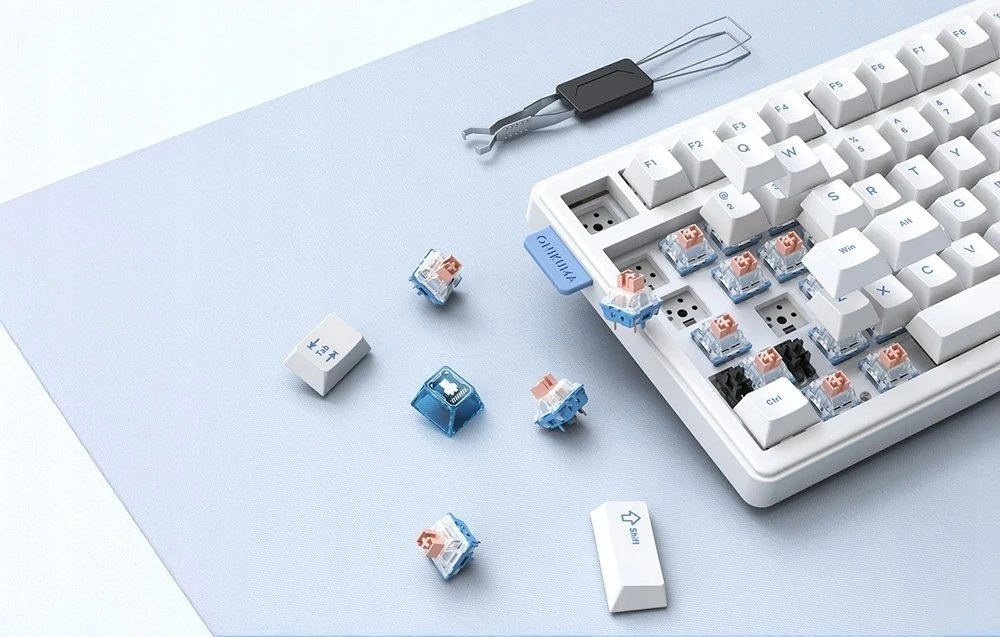 ONIKUMA MT706 Klaviatūra (baltas) (QWERTY)