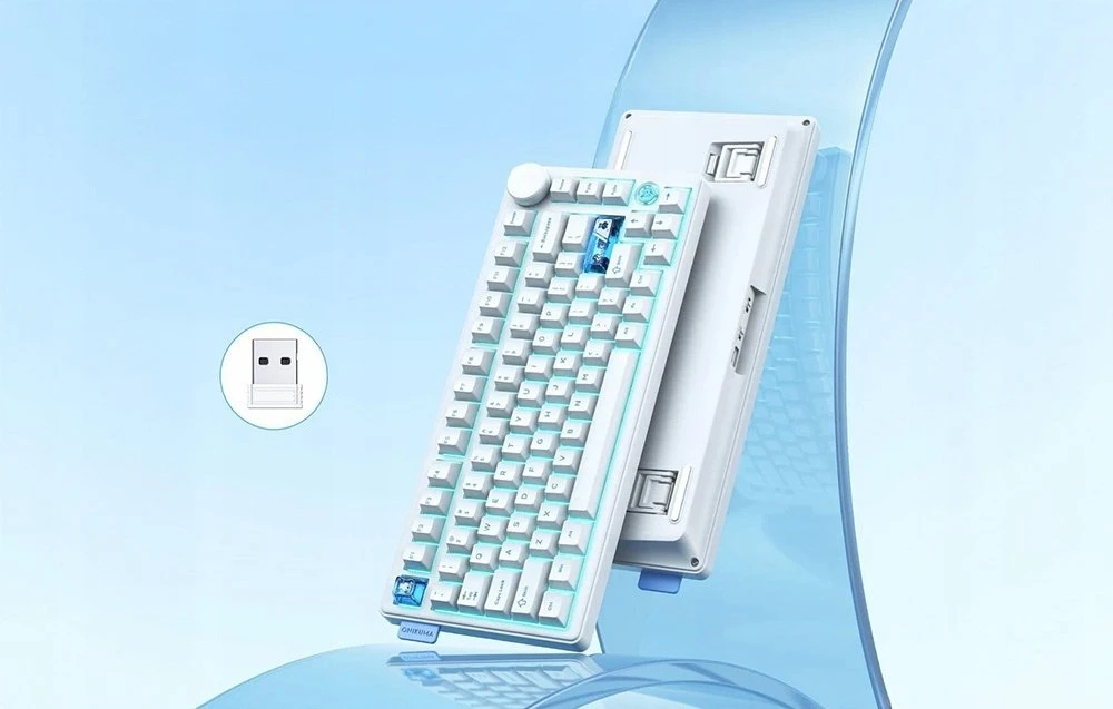ONIKUMA MT706 Klaviatūra (baltas) (QWERTY)