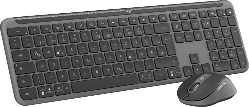 Klaviatūra Logitech Pelė Signature MK950 verslui Graphite