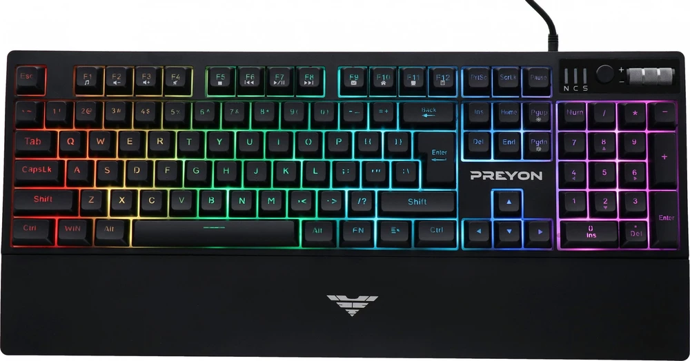 PREYON Long Claw Alpha laidinė membraninė klaviatūra (US)