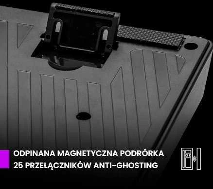 PREYON Long Claw Alpha laidinė membraninė klaviatūra (US)