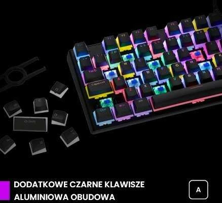 PREYON Mėlyna Blitz Claw TKL laidinė mechaninė klaviatūra (US, Gateron Mėlyna)