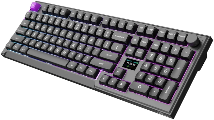 Klaviatūra PREYON Silent claw red Gateron Raudona Pro (PSCR105B)