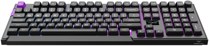 Klaviatūra PREYON Silent claw ruda Gateron Brown Pro (PSCB105B)