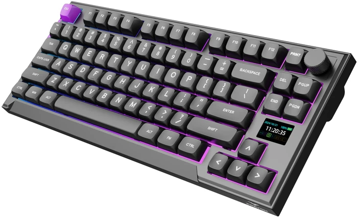 Klaviatūra PREYON Silent claw TKL raudona Gateron Raudona Pro (PSCTR85B)