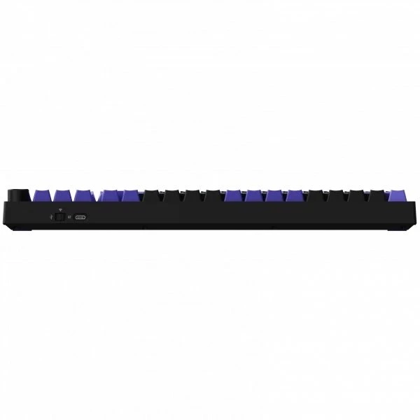 Klaviatūra PROOVE Belaidė klaviatūra žaidimams Gaming Slicker Special Edition juoda-violetinė (Proove)