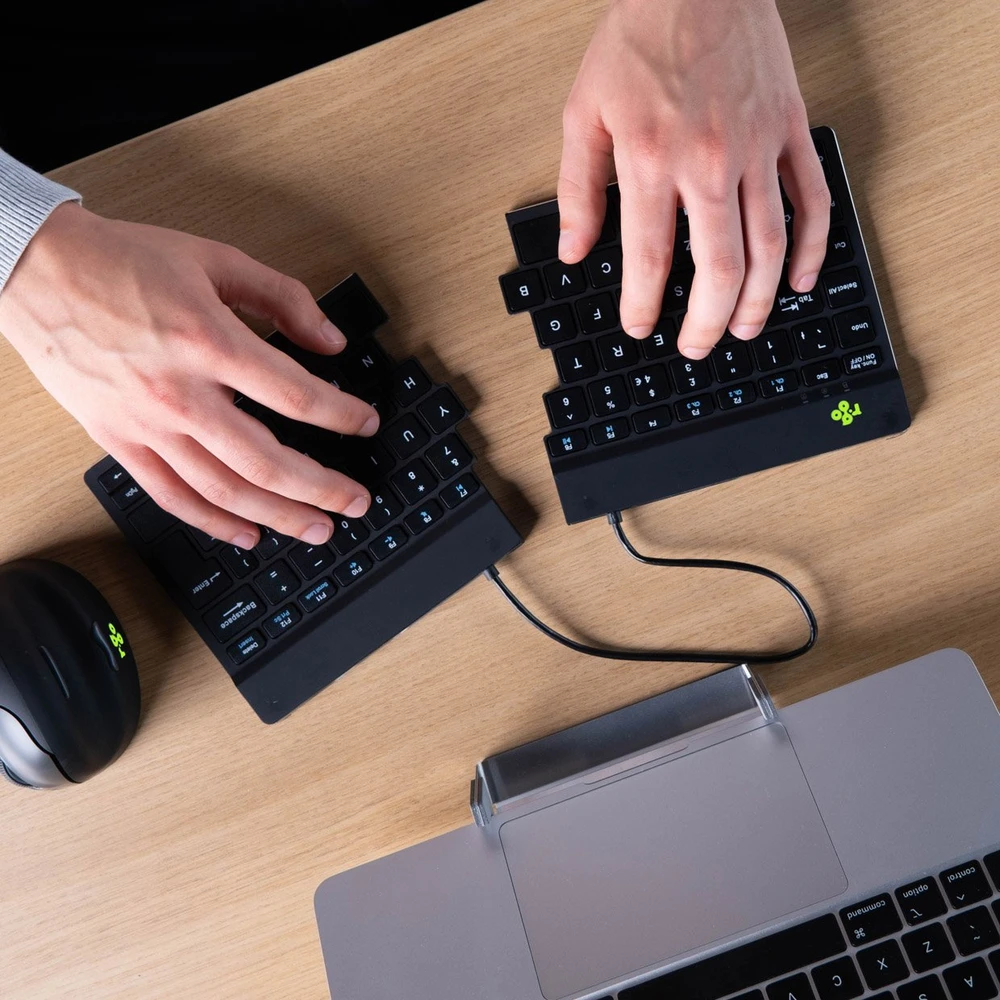 R Go Tools R-GO SPLIT BREAK ERGONOMIŠKAS - Klaviatūra QWERTZ (DE) BLUETOOTH B