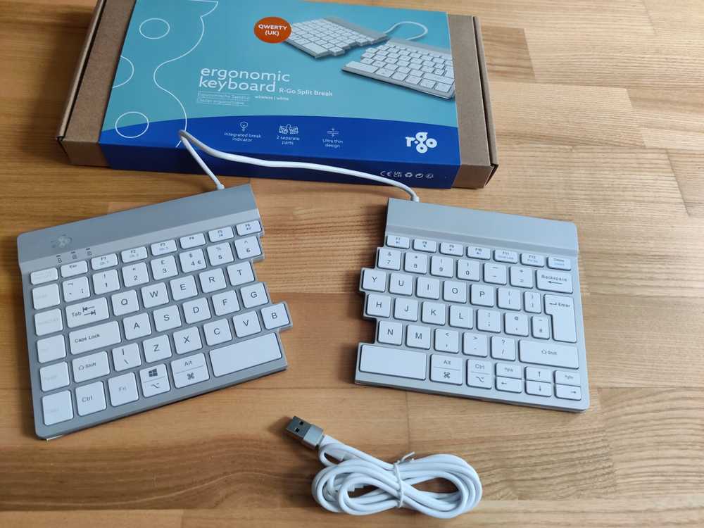 Klaviatūra R-GO Tools Split Break (RGOSBUKWLWH)