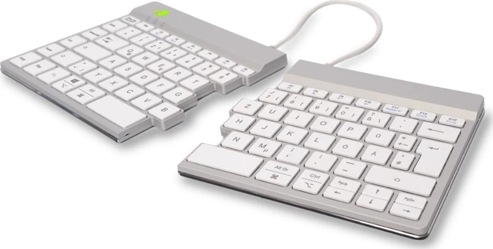 R Go Tools R-GO SPLIT BREAK ERGONOMIŠKAS - Klaviatūra QWERTZ (DE) BLUETOOTH W