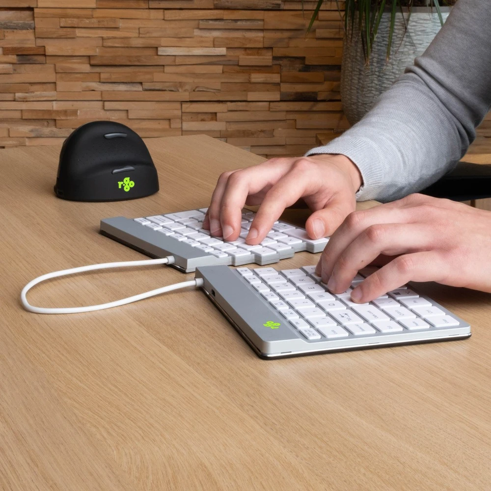 R Go Tools R-GO SPLIT BREAK ERGONOMIŠKAS - Klaviatūra QWERTZ (DE) BLUETOOTH W